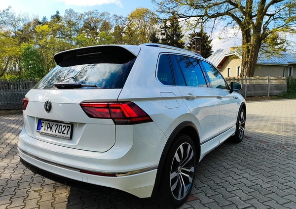 Volkswagen Tiguan cena 107900 przebieg: 118000, rok produkcji 2019 z Szczuczyn małe 191